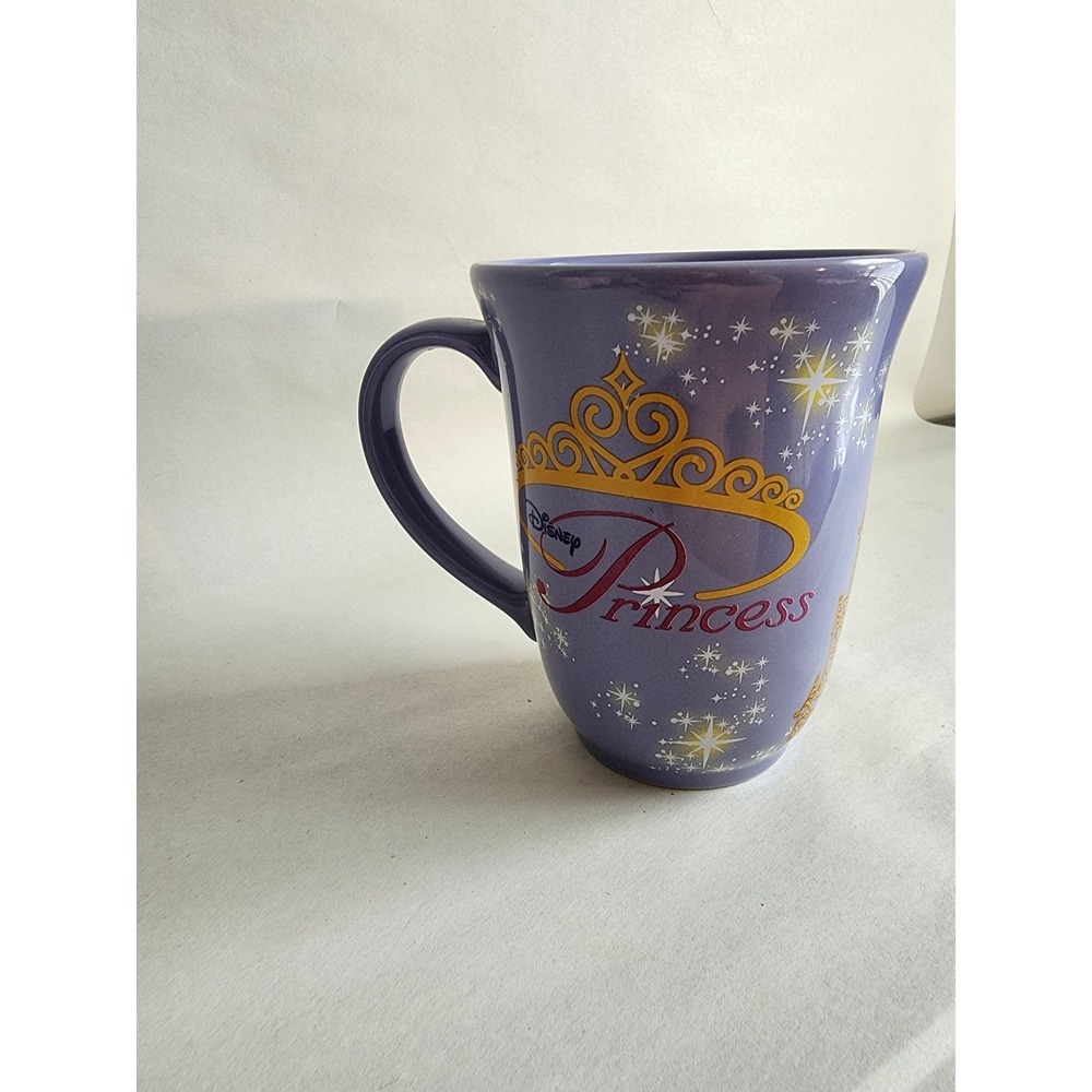 Disney Store Snow White Princess Coffee Mug Lavender Purple Ceramic Tea Cup - Picture 2 of 4